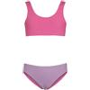 EFFEK Bambino Effek Bikini Bralette E Slip Tessuto Goffrato Bambina