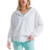 DEHA Donna Deha Felpa Con Cappuccio Inserti Popline Donna