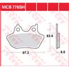 TRW Pastiglie Freno Sinter. Con Abe MCB 778 SH -