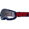 100% Strata 2 Masego Occhiali da motocross neri unisex