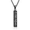 kaululu Collana Uomo Donna Personalizzata Collane Coppia con Nome Incisione Personalizzabile per lui e lei Gioielli Collana Coppia con Iniziali bff per 2 (Women-B)
