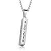 kaululu Collana Uomo Donna Personalizzata Collane Coppia con Nome Incisione Personalizzabile per lui e lei Gioielli Collana Coppia con Iniziali bff per 2 (Silver)