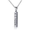 kaululu Collana Uomo Donna Personalizzata Collane Coppia con Nome Incisione Personalizzabile per lui e lei Gioielli Collana Coppia con Iniziali bff per 2 (Women-S)