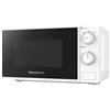 MICROONDE MELCHIONI FAMILY PULSE , capacità 20 l, potenza microonde max 700 W, 5 livelli di potenza, Bianco / Metallo
