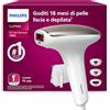 Philips Lumea 7000 Series, dispositivo di epilazione IPL, alternativa ai dispositivi di epilazione laser, con rifinitore a penna Satin Compact, 3 accessori per viso, corpo e zona bikini, BRI923/00
