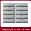 NONE Nuovo Adesivo Tongsheng motore centrale 48V 250W Adesivi 10/20 PZ/LOTTO Kit di Conversione eBike Adesivo per Tongsheng TDZ2
