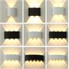 CYLRDXK Lampada da parete a LED su e giù Lampada da parete per interni in alluminio impermeabile IP65 per camera da letto Soggiorno Corridoio Illuminazione per interni ed esterni