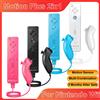 bonacell Set controller 2 in 1 per Nintendo Wii Joystick Motion Plus opzionale Gamepad remoto wireless con custodia in silicone Videogioco