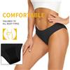 NONE Costume da bagno per adolescenti costume da bagno donna costume da bagno mestruale a tenuta stagna con fondo Bikini pantaloni assorbenti a vita alta costume da bagno sportivo