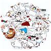 LOLEDE 10/50/100pcs Kawaii Chiama Anatre Adesivi Giocattoli Cute Cartoon Decalcomanie Per I Bambini FAI DA TE Laptop Scrapbook Cancelleria Frigo Divertente adesivo
