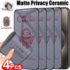 TUNEDEE Pellicole Protettive Opache in Ceramica per la Privacy per iPhone 15 16 14 13 12 11 17 ProMax 8 6 7 Plus Pro X XS XsMax SE 2022 in Vetro Temperato