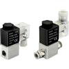 AIRSLG 2V025-08 dc12v 24v 220v elettrovalvola pneumatica tipo airtac 2 posizioni 2 porte normalmente chiusa valvola magnetica pneumatica