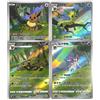 keeppley PROXY 4 Pezzi Carte Pokemon Cinese Eevee Pikachu Gem Card Pack Vol.2 PTCG Collezione Gioco Giocattoli Regali