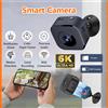 BMAD Mini telecamera di sicurezza Pro 4K FullHD WiFi sorveglianza con audio bidirezionale rilevamento del movimento telecamera di sicurezza per visione notturna a infrarossi
