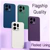 XDAG Custodia per telefono in silicone liquido quadrato di lusso per OPPO Find X9 Pro Custodia protettiva morbida Cover posteriore antiurto FindX9 X9Pro Armor Shell