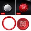 NONE Nuovo per Audi A4 A5 B9 B8 BT A7 C7 4GB Q5 8R Copertura Pulsante Avvio/Arresto Motore Auto Anello Decorativo Accensione Accessori Auto