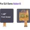 PULUZ Schermo frontale da 1,46'' per DJI OSMO Action 6, per fotocamera DJI Action 6, display OLED secondario, touch screen, parte di ricambio per riparazione