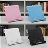 NONE Supporto Universale Pieghevole da Tavolo per Telefono e Tablet, Compatibile con Samsung S20 Plus Ultra Note 10 iPhone 17