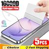 Arvin Pellicola idrogel da 5 pezzi per Samsung S26 S23 S24 S21 S22 S25 Ultra S9 S10 Plus S20 FE Protezione dello schermo per Galaxy Note 20Ultra 10 Plus
