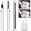 NONE Penna di Pulizia Scorrevole 3 in 1 per Auricolari, Spazzola per Airpods 3 Pro Series, Strumenti di Pulizia per Cuffie e Auricolari