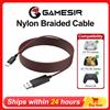 GameSir Cavo GameSir da 3m per G7 Pro, G7 Pro 8K, Nova Lite, Cyclone 2, G8 Plus, Accessori per Gamepad, Connettore USB, Cavo Originale Intrecciato in Nylon