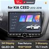 Junsun 13.1″ QLED Wireless CarPlay Android Auto Autoradio per Kia cee'd JD 2012-2018 Sistemi intelligenti DSP SWC RDS GPS FM BT