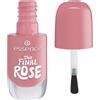 Essence gel nail polish - Smalto Unghie N. 08 The final rose