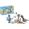 PLAYMOBIL myLife 71448 Custode con Animali marini, Festa di Compleanno con Due foche e Una fochetta, Gioco di Ruolo figurativo, Giocattolo per Bambini dai 4 Anni in su