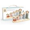 Speedy Monkey - Famiglia di Scimmie impilabili - 25,5x8x13,5cm