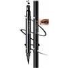 Grion Eyeliner liquido a doppia estremità, punta fine e timbro a forma di cuore per linee precise e dettagli decorativi, strumento di trucco impermeabile a lunga durata, resistente alle sbavature, per l'uso