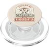The Groovy Classroom Alimentato da caffeina e caffè umoristico per insegnanti di scuola materna PopSockets PopGrip per MagSafe