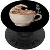 Kanagawa Coffee Co Souvenir giapponese Great Wave Off Kanagawa tazza da caffè latte PopSockets PopGrip Adesivo