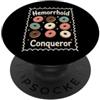 Hemorrhoid Conqueror Donuts Funny Ciambelle Conquistatore Emorroidi Divertente PopSockets PopGrip Adesivo