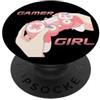 Regali di giochi videogiochi retrò per i Gamer Girl Videogiochi Esport Giochi retrò Giocatore PopSockets PopGrip Adesivo