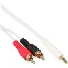 InLine 21047 Cavo Audio Jack, Nero