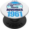 FernwehFarben Studio Geburtstage Grande da novembre 1961 65° compleanno frase 65 anni PopSockets PopGrip Adesivo