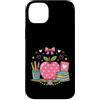Learning Lane Designs Custodia per iPhone 14 Plus Carino Apple Libri Matite Scuola Istruzione