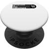 Manual Car Enthusiast Three Pedal Transm La felicità non è cambio manuale automatico a 6 velocità PopSockets PopGrip Adesivo