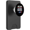 I'm Just Here to Bang Vintage Design I'm Just Here to Bang 4th July Funny Petardo PopSockets PopWallet per MagSafe