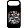 Chiarezza trambusto al giorno Custodia per iPhone Air Reset Restart Refocus Growth Productivity Mindset -