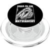 Camicie e regali per il femminismo InGEN Matriarcato femminista Mantide Religiosa Femminismo PopSockets PopGrip per MagSafe