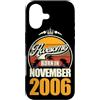 FernwehFarben Studio Geburtstage Custodia per iPhone 17 Grande da novembre 2006 20° compleanno frase 20 anni