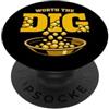 Prospector Gold Hunter Treasure Seeker O Ricerca dell'oro Prospezione delle miniere d'oro PopSockets PopGrip Adesivo