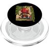 Japanese Ukiyo-e Samurai Apple Warriors Samurai Apple Warrior Old Ukiyo Opera d'arte Sensei Samurai PopSockets PopGrip per MagSafe