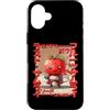 Japanese Ukiyo-e Samurai Apple Warriors Custodia per iPhone 16 Plus Samurai Apple Warrior Old Ukiyo Opera d'arte Sensei Samurai