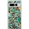 BABACO ERT GROUP custodia per cellulare per Google PIXEL 7 PRO originale e con licenza ufficiale, modello Flowers 058 adattato in modo ottimale alla forma dello smartphone, custodia in TPU