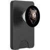 A Cute & Cuddly Wombat Wombat realistico che sbircia dall'interno di una tasca PopSockets PopWallet per MagSafe