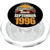 FernwehFarben Studio Geburtstage Grande da settembre 1996 30° compleanno frase 30 anni PopSockets PopGrip per MagSafe