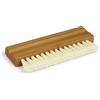 Dynavox spazzola per dischi ZB110, spazzola per la pulizia del vinile con setole in pelo di capra per una pulizia delicata, impugnatura in bambù sostenibile, marrone