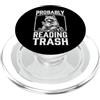 Libri Piccanti SMUT Romanzi Rosa Libro N Probably Reading Trash PopSockets PopGrip per MagSafe